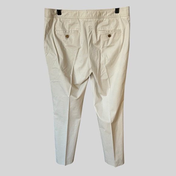Tory Burch New With Tag Women’s Darbi Khaki Pants. - Picture 2 of 6